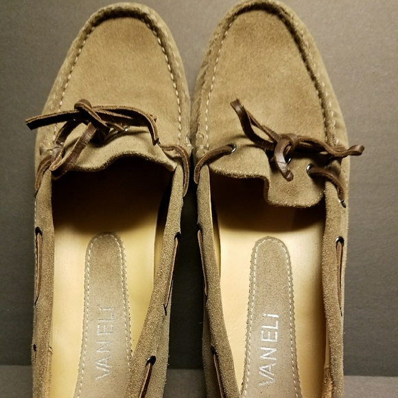 Vaneli Suede Loafers - Picture 2 of 4
